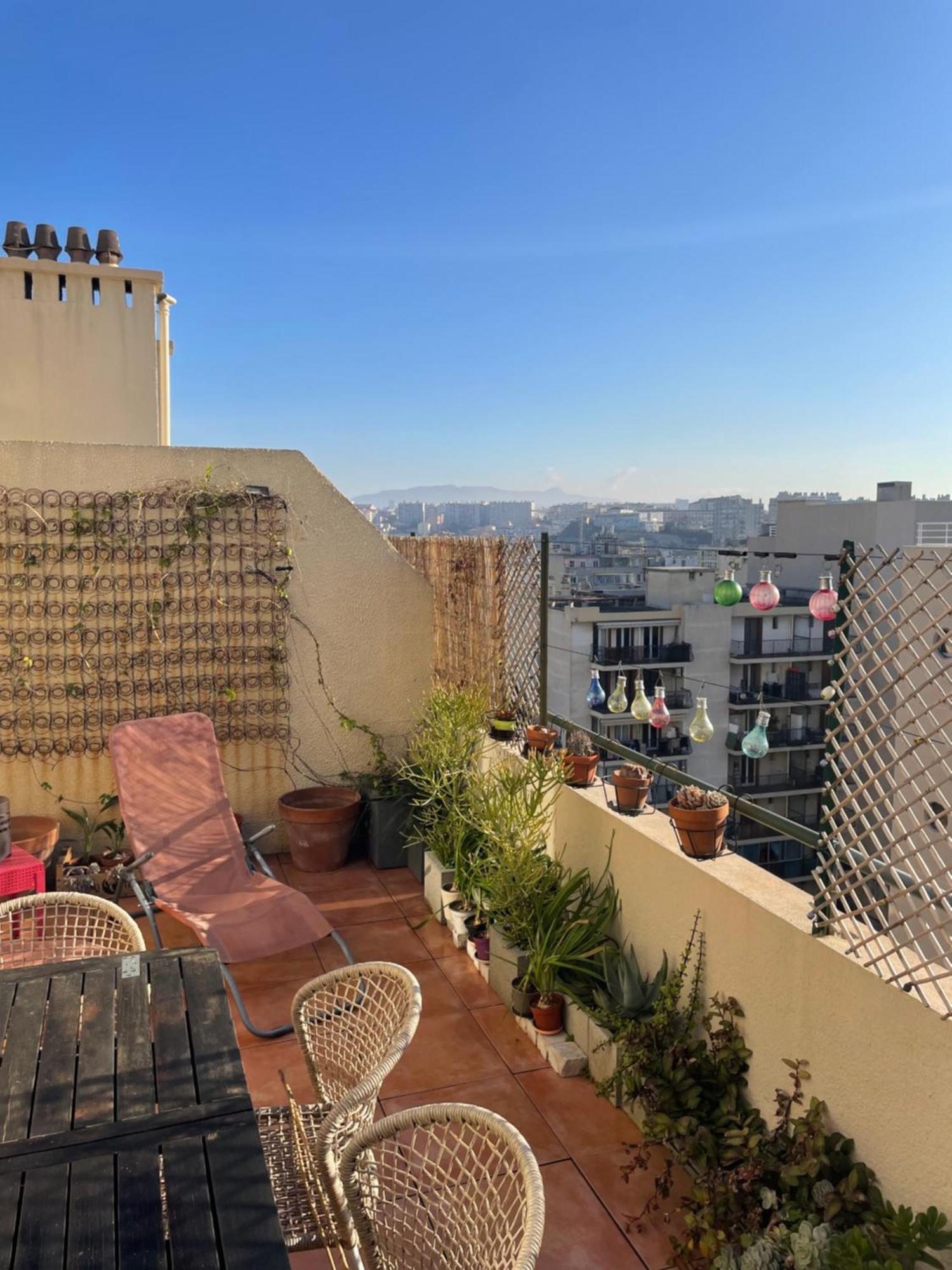 מרסיי 4 Personnes Appart 60 M2 Terrasse 35M2 Sejour Sud 2 Vraies Chambres Gare Saint-Charles Universite מראה חיצוני תמונה